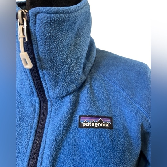 Patagonia Better Sweater Knit Fleece Jacket Alaska Blue Zip Front Small - Picture 3 of 9